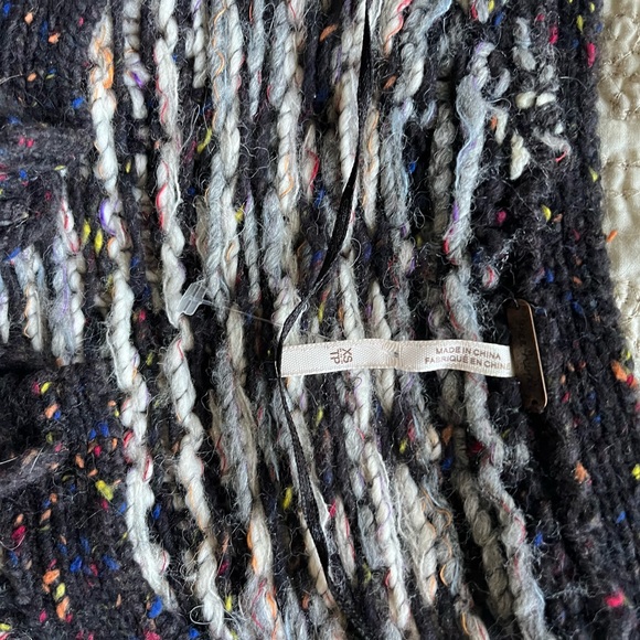 Free People bohemian lace up sweater - Picture 3 of 5